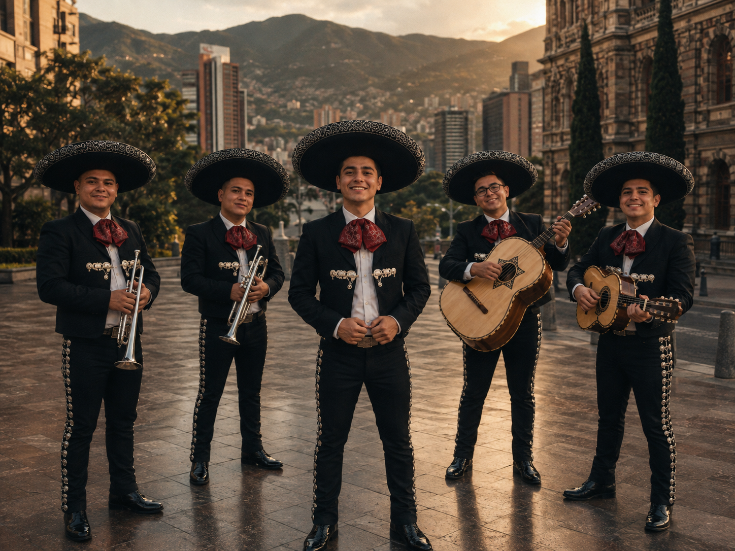 Grupo de mariachi profesional en Medellín